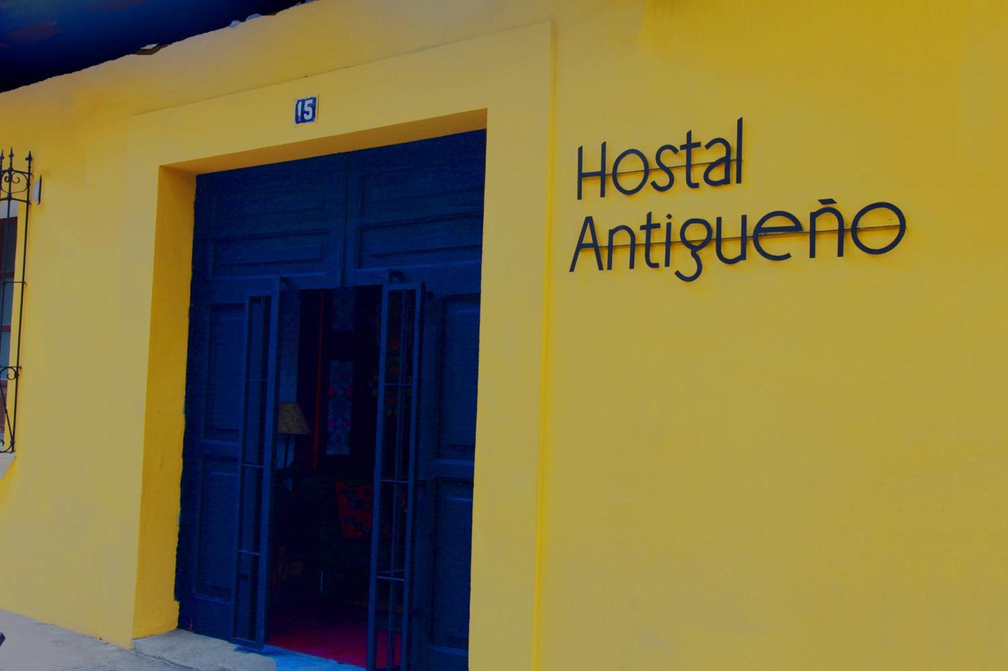 Hostal Antigueeno Antigua Dış mekan fotoğraf